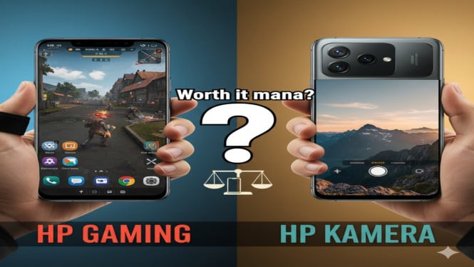 HP Gaming vs HP Kamera Bagus