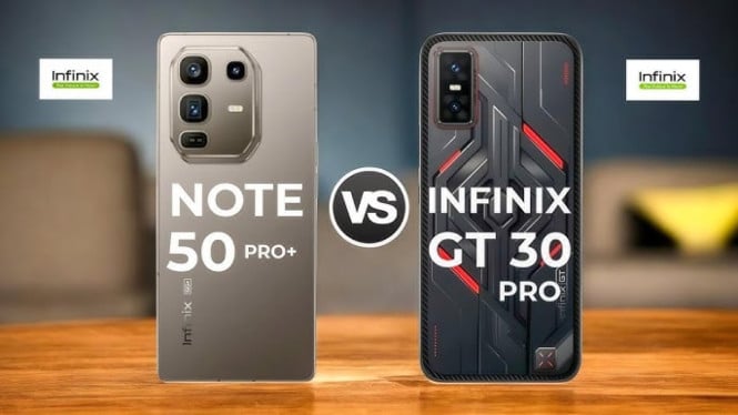 Infinix GT 30 Pro vs Note 50 Pro+ 5G