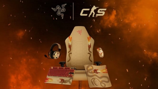 Dragon Lore CS2 Jadi Nyata! Razer Rilis Gear Gaming Eksklusif, Cek Harganya