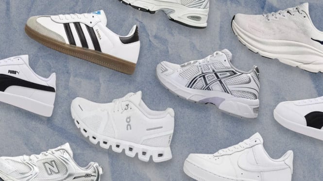 tips membersihkan sepatu putih