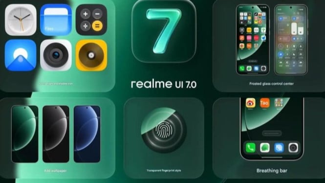 HP Anda Termasuk? Realme UI 7.0 Hadir dengan Fitur AI Canggih-Cek Sekarang!