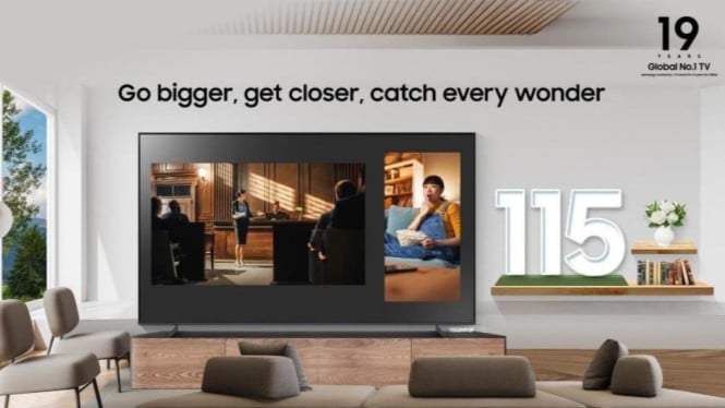 TV Samsung Layar Besar