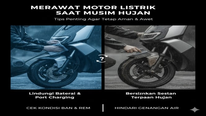 Merawat Motor Listrik Saat Musim Hujan