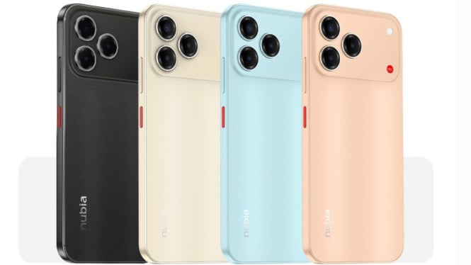 HP Rp2,3 Juta dengan Desain iPhone? Intip Spesifikasi Nubia V80 Design