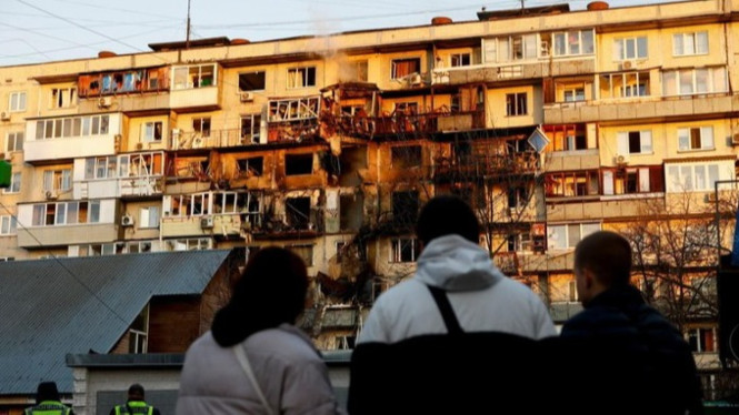6 Tewas dalam Serangan Rudal Terbesar di Kyiv, Rusia Incar Musim Dingin Ukraina