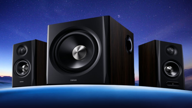 Edifier Rilis S201MKII: Speaker 2.1 Bertenaga 150W
