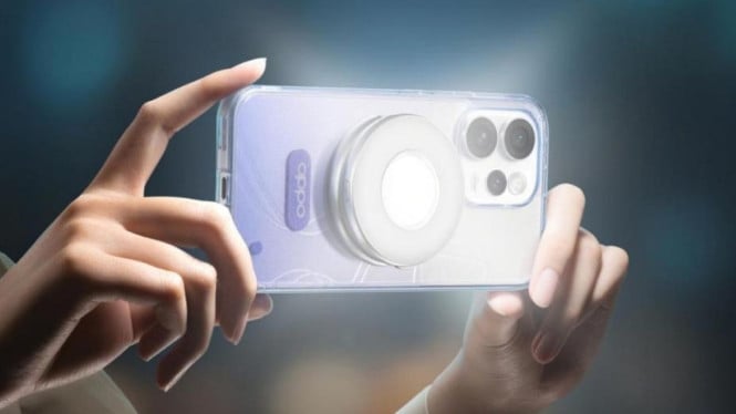 Vlogger Wajib Punya! Oppo Rilis Ring Light + Flash 2-in-1 yang Magnetik & Ringkas