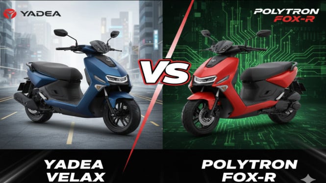 Yadea Velax vs Polytron Fox 350