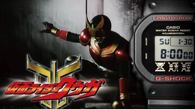 Jam G-Shock x Kamen Rider Kuuga Resmi Dirilis—Hanya Rp3,3 Juta, Tapi Stok Terbatas!