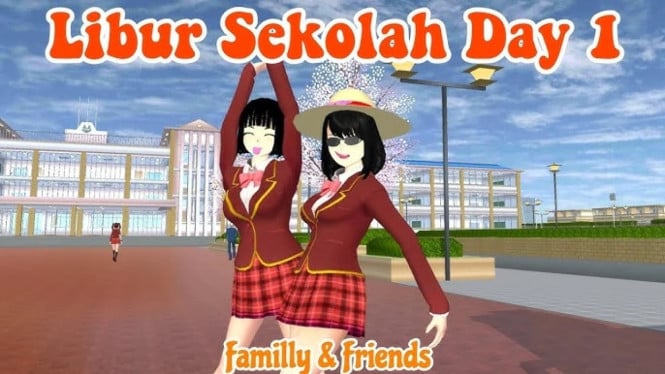 Liburan Sekolah Super Seru di Sakura School Simulator