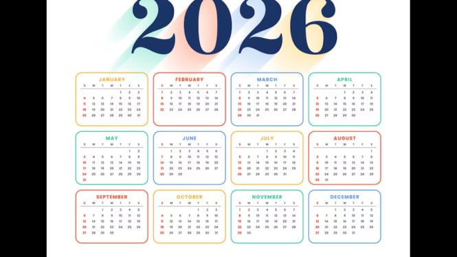 9 Long Weekend di 2026, Ini Daftar 25 Tanggal Merah 2026 yang Wajib Dicatat!