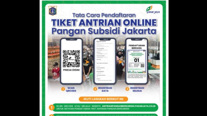 Tidak Perlu Antre Berjam-jam! Ini Cara Daftar KJP Pasar Jaya 2025 via Website Resmi
