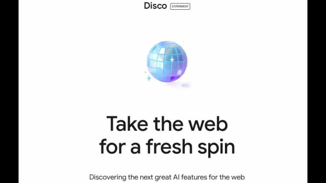 Tak Perlu Coding! Google Disco Ubah Obrolan Jadi Aplikasi Langsung di Browser
