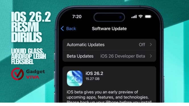 Apple Rilis iOS 26.2 dengan Liquid Glass, Pembaruan AirDrop, dan Fitur Musik Baru