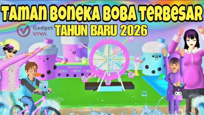Panduan Membangun Taman Boneka Tahun Baru 2026 yang Estetis di Sakura School Simulator