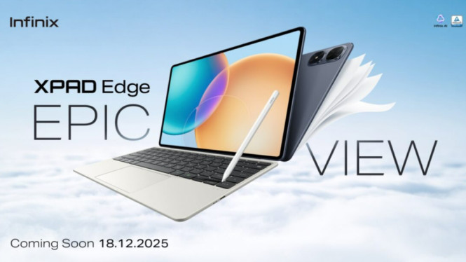 Infinix XPad Edge Resmi 18 Desember, Layar 13,2 Inci & Snapdragon 685!