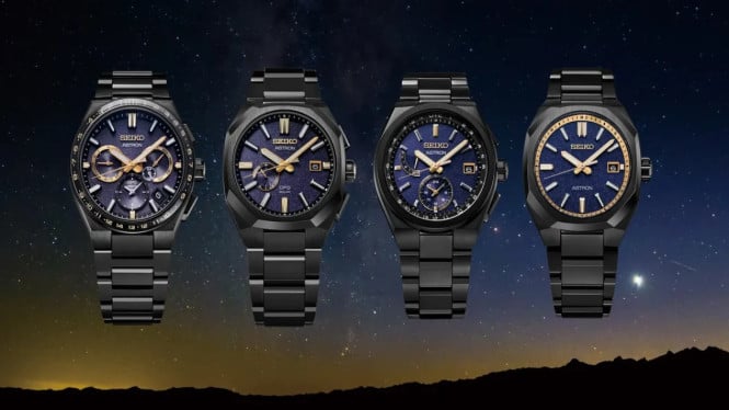 Seiko Rilis Astron Starry Sky, Jam Tangan Titanium dengan Dial Bertema Galaksi