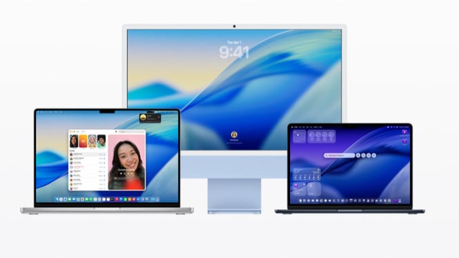 macOS Tahoe 26.2 Hadirkan Edge Light, Wajah Cerah Tanpa Ring Light!