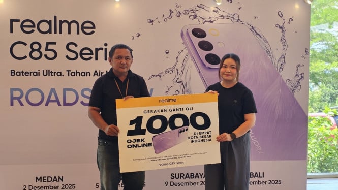 Realme C85 Turun ke Jalan, Bawa Bantuan untuk 1000 Driver Ojol!