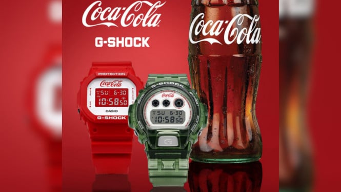 Casio Gandeng Coca-Cola Lagi, G-Shock CasiOak Edisi Khusus Ini Siap Jadi Incaran Kolektor