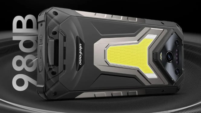 Ulefone Armor 34 Pro+ Resmi Rilis: Smartphone Rugged dengan Proyektor Mini!