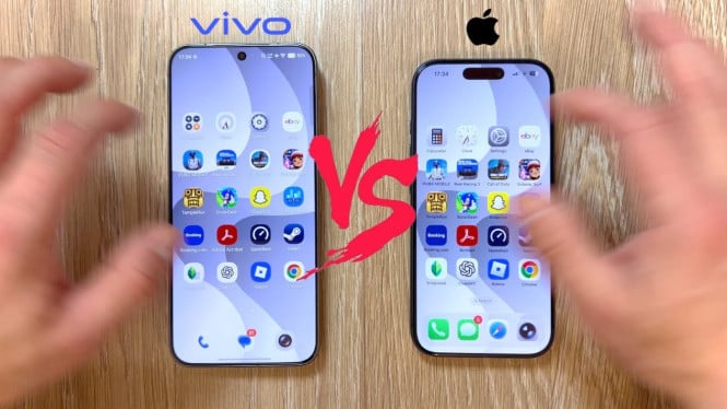 Vivo X300 Pro vs iPhone 17 Pro, Adu Flagship 2025 dari Harga hingga Kamera