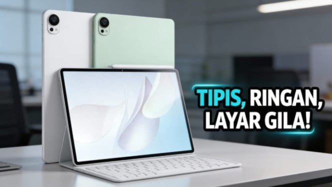 Huawei MatePad 12X 2026 Ringan di Bawah 1 Kg, Layar PaperMatte Jadi Andalan Serius
