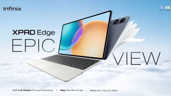 Infinix Xpad Edge Siap Meluncur di Indonesia, Ini Bocoran Spesifikasinya!