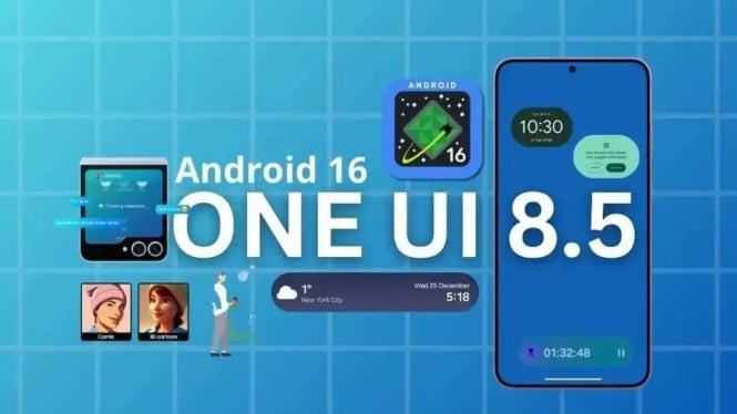 Akhirnya! Galaxy M Series Ikut Rasakan One UI 8.5 dengan Desain ‘Liquid Glass’