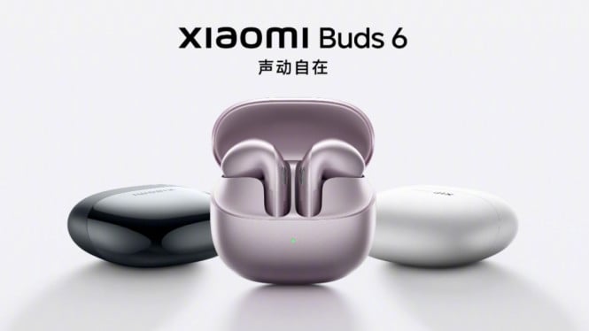 Xiaomi Buds 6 Resmi Meluncur