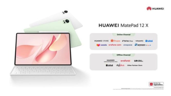 MatePad 12X 2026 Fokus Produktivitas, Layar PaperMatte dan Aplikasi Kantor Lengkap