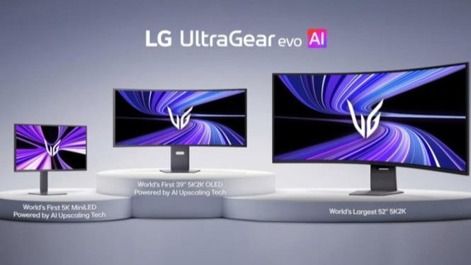 LG Luncurkan UltraGear evo: Monitor Gaming 5K dengan AI Upscaling!