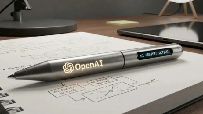 Bukan Smartphone! OpenAI Pilih Pena sebagai Hardware Pertamanya-Ini Kehebatannya