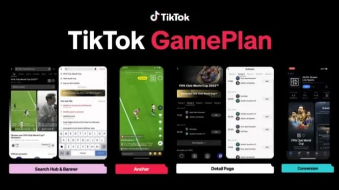 TikTok Invasi Dunia Olahraga: GamePlan Hadir dengan Fitur Beli Tiket, Jadwal, & Analitik Langsung!