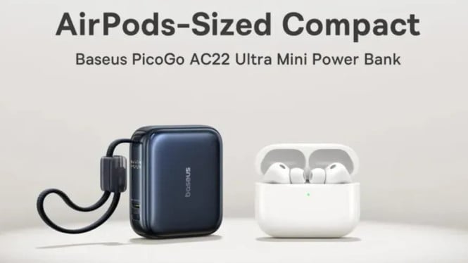 Power Bank Sekecil AirPods! Baseus PicoGo AC22 Ultra Mini Rilis