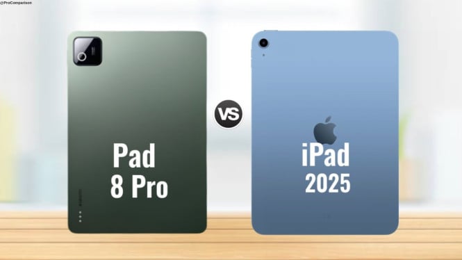 Xiaomi Pad 8 Pro vs iPad 2025