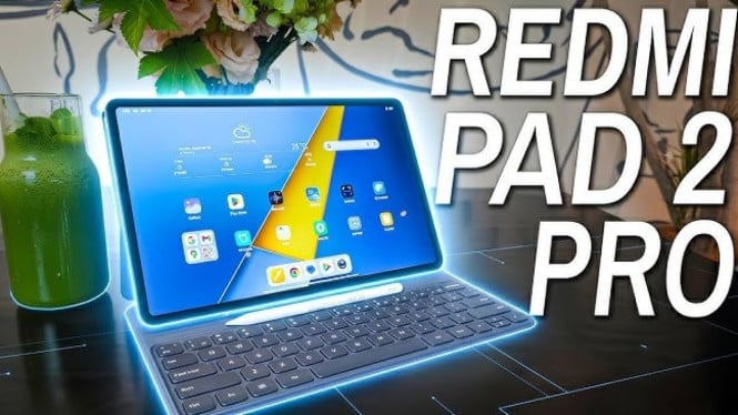 Redmi Pad 2 Pro Resmi Rilis: Tablet 12 Inci, Baterai 12.000 mAh