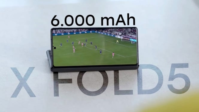 Vivo X Fold 5: HP Lipat 6000 mAh, Jawaban Atasi Masalah Baterai