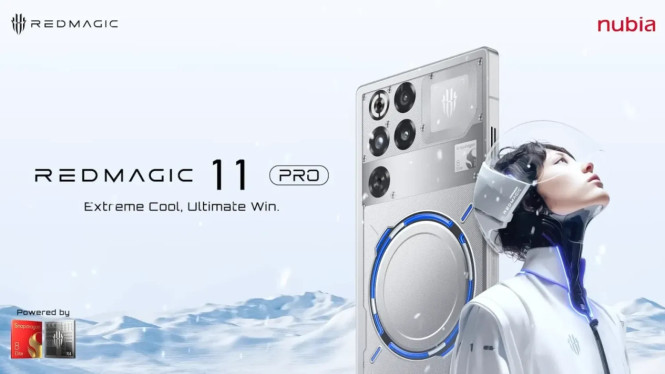 Skor AnTuTu 4 Juta! Ini Spesifikasi Lengkap REDMAGIC 11 Pro yang Baru Rilis di Indonesia