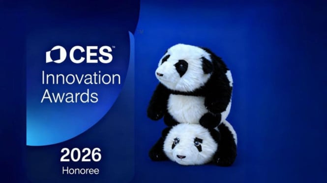 Terapi Kesepian: An'An, Robot Panda Ber-AI Afektif