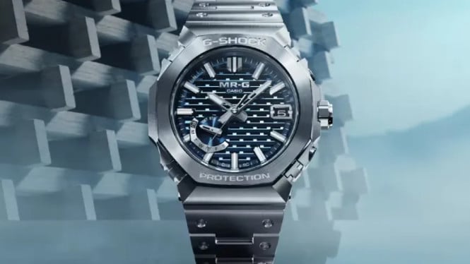 Langka & Eksklusif: Casio MRG-B2100D-2A Hadir dengan Tekstur Kayu Tradisional & Bluetooth
