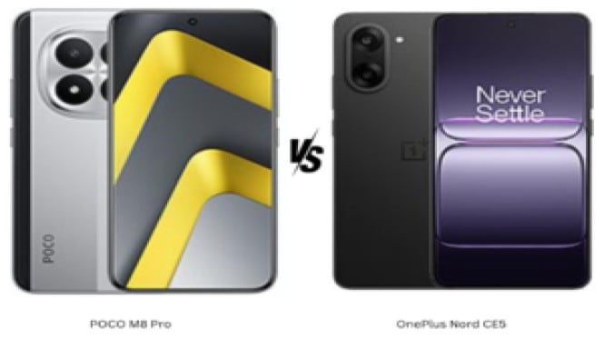 POCO M8 Pro vs OnePlus Nord CE5: Mana yang Lebih Layak Beli?