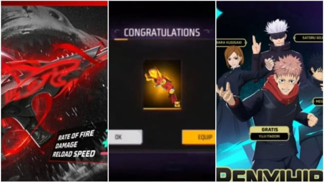 Perburuan Skin! Kode Redeem FF 12 Januari 2026 Rilis