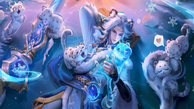 Cara Dapatkan Skin Snow Leopard: Scratchy Shouyue di HoK