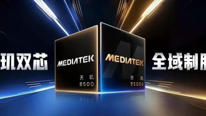 MediaTek Rilis Dimensity 9500s & 8500, Chipset Gaming dan AI Terbaru!