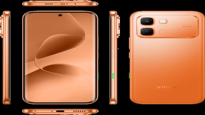 Tampilan Perdana Infinix Note Edge