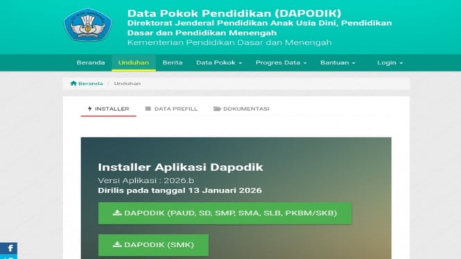 Wajib Tahu! Dapodik 2026.b Dirilis, Ini Cara Instalasi dan Deadline Krusial