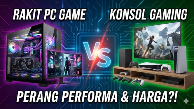 Rakit PC atau Konsol Gaming