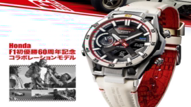 Casio Edifice Honda F1: Detail Eksklusif Jam RA272