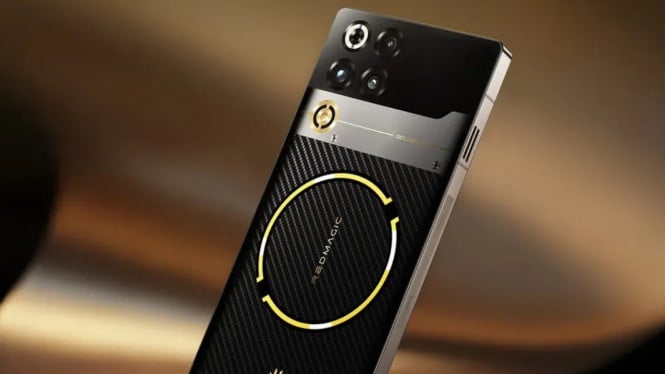 Red Magic 11 Pro Golden Saga Meluncur Global: Desain Carbon Fiber & Pendingin Berlapis Emas!